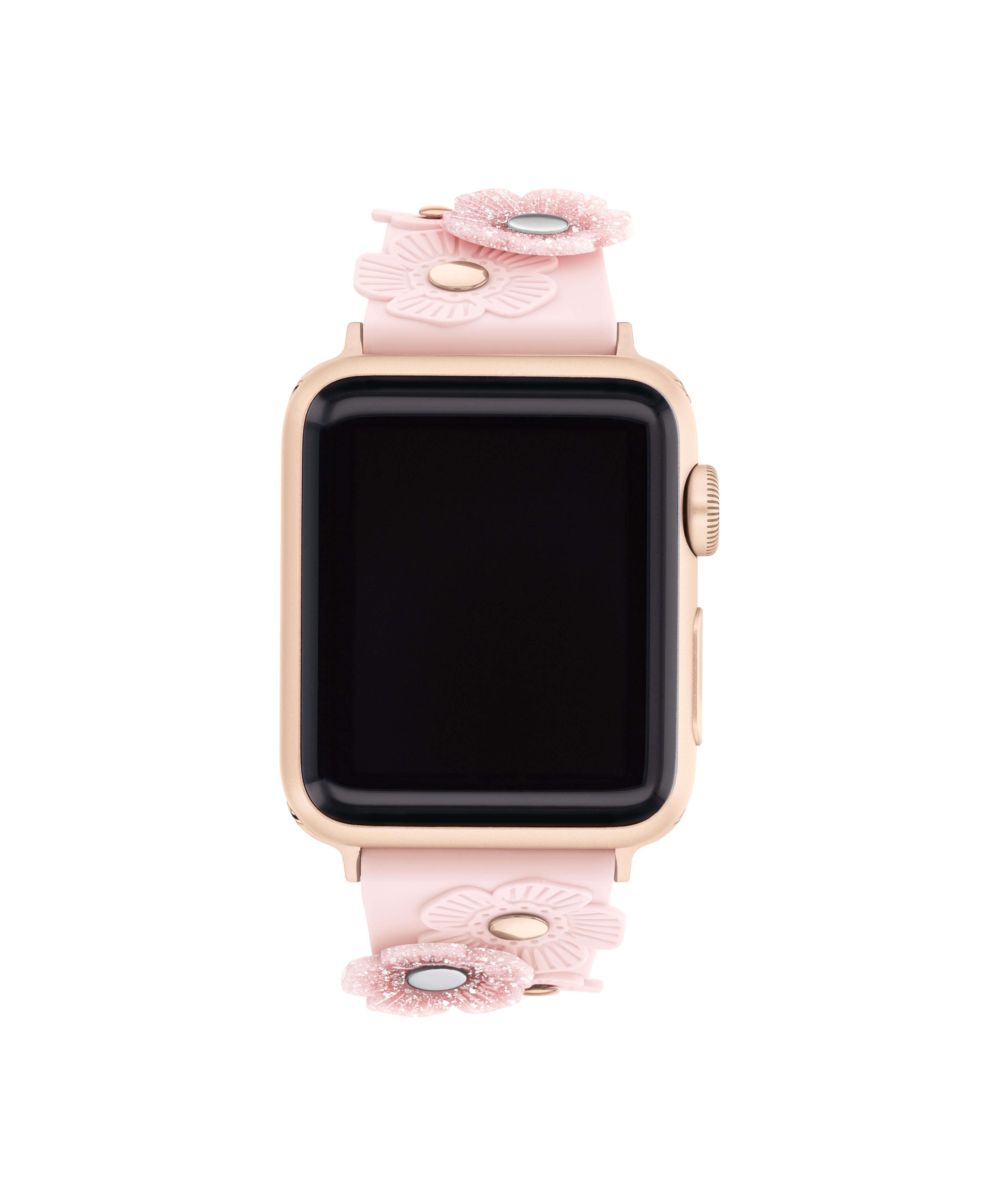 Coach apple watch band flowers store