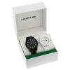 LACOSTE L12.12 HIS AND HERS WATCH GIFT SET, 42MM & 36MM
