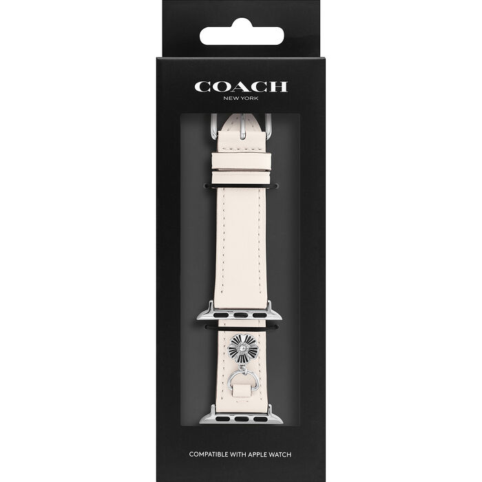 COACH Apple Watch® 38mm/40mm Signature Flower Watch Strap at Von Maur