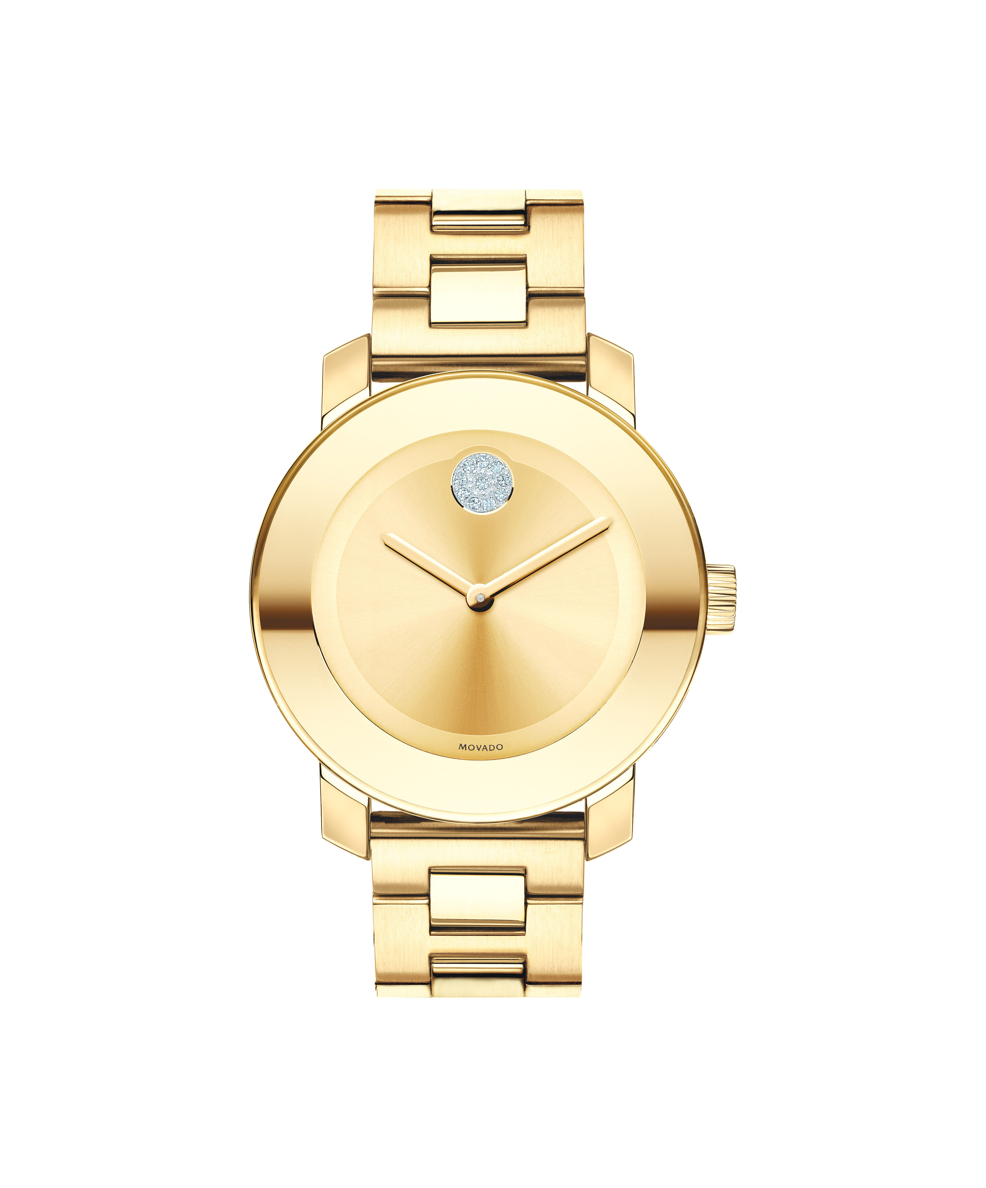 Movado yellow gold watch new arrivals