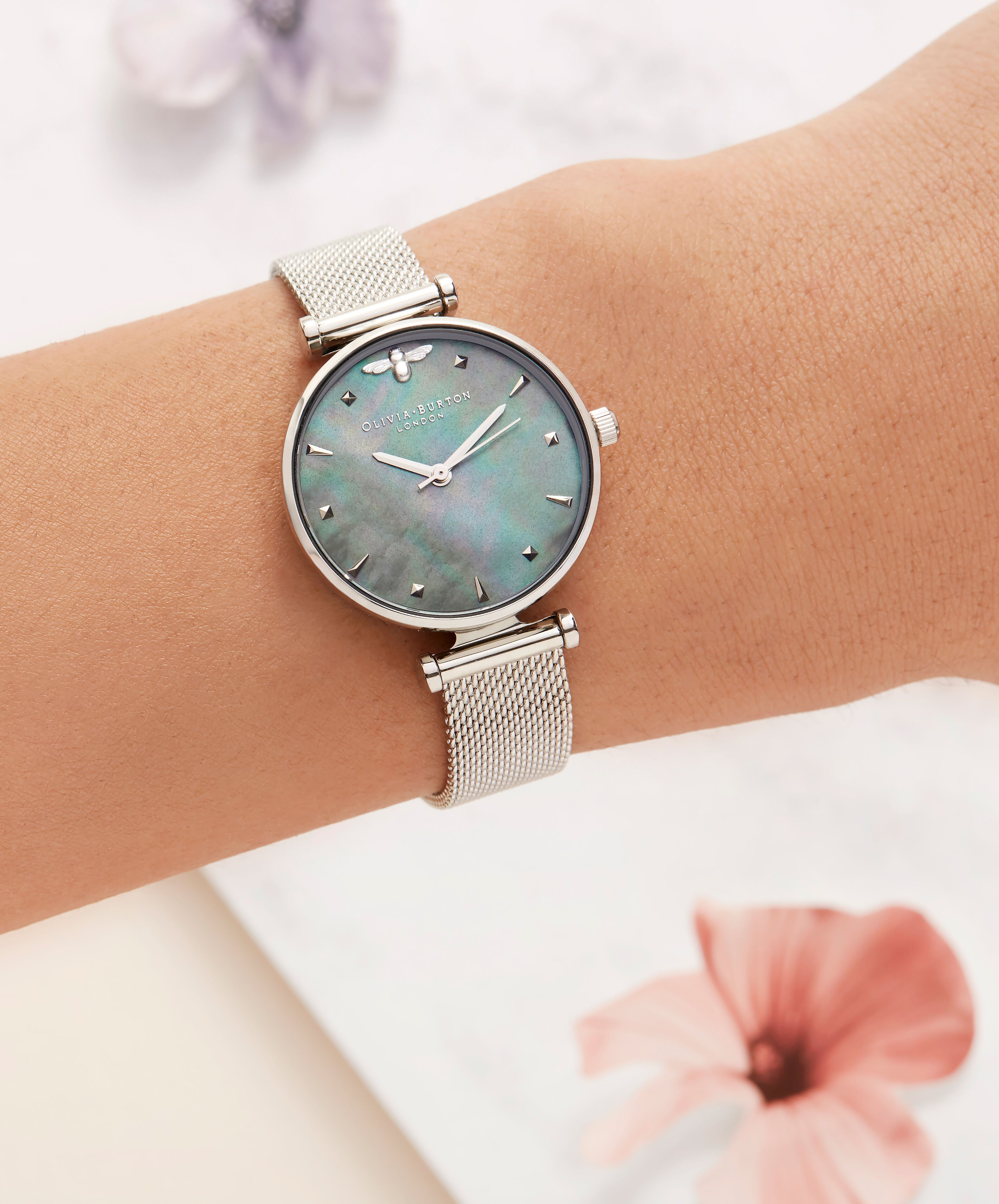 Olivia burton queen bee store watch
