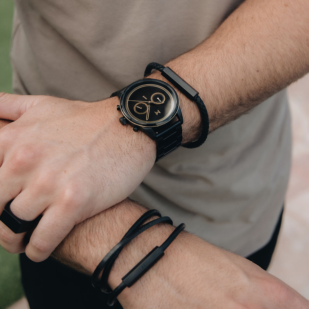 Mvmt chrono all black outlet