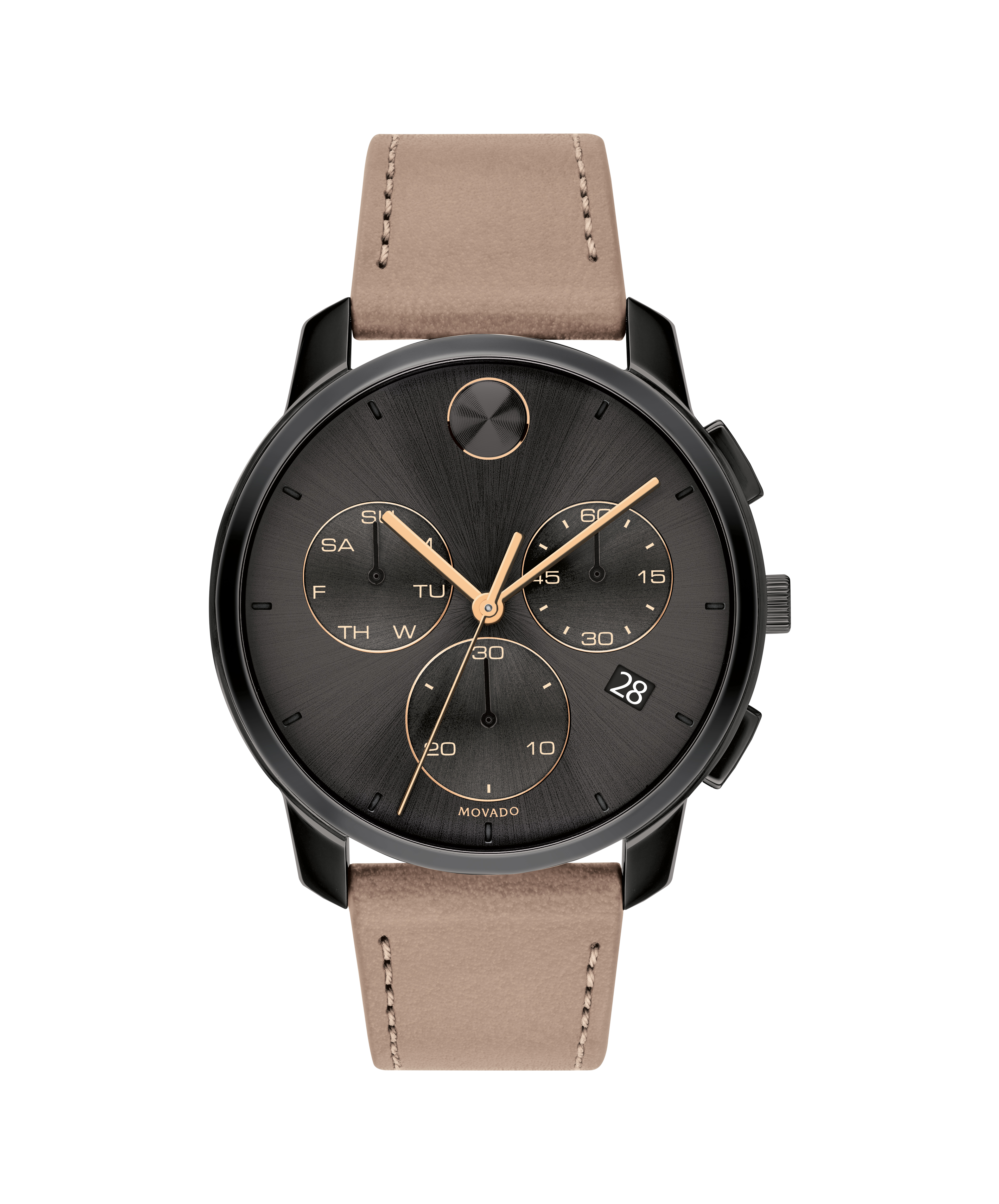 Movado bold best sale thin black