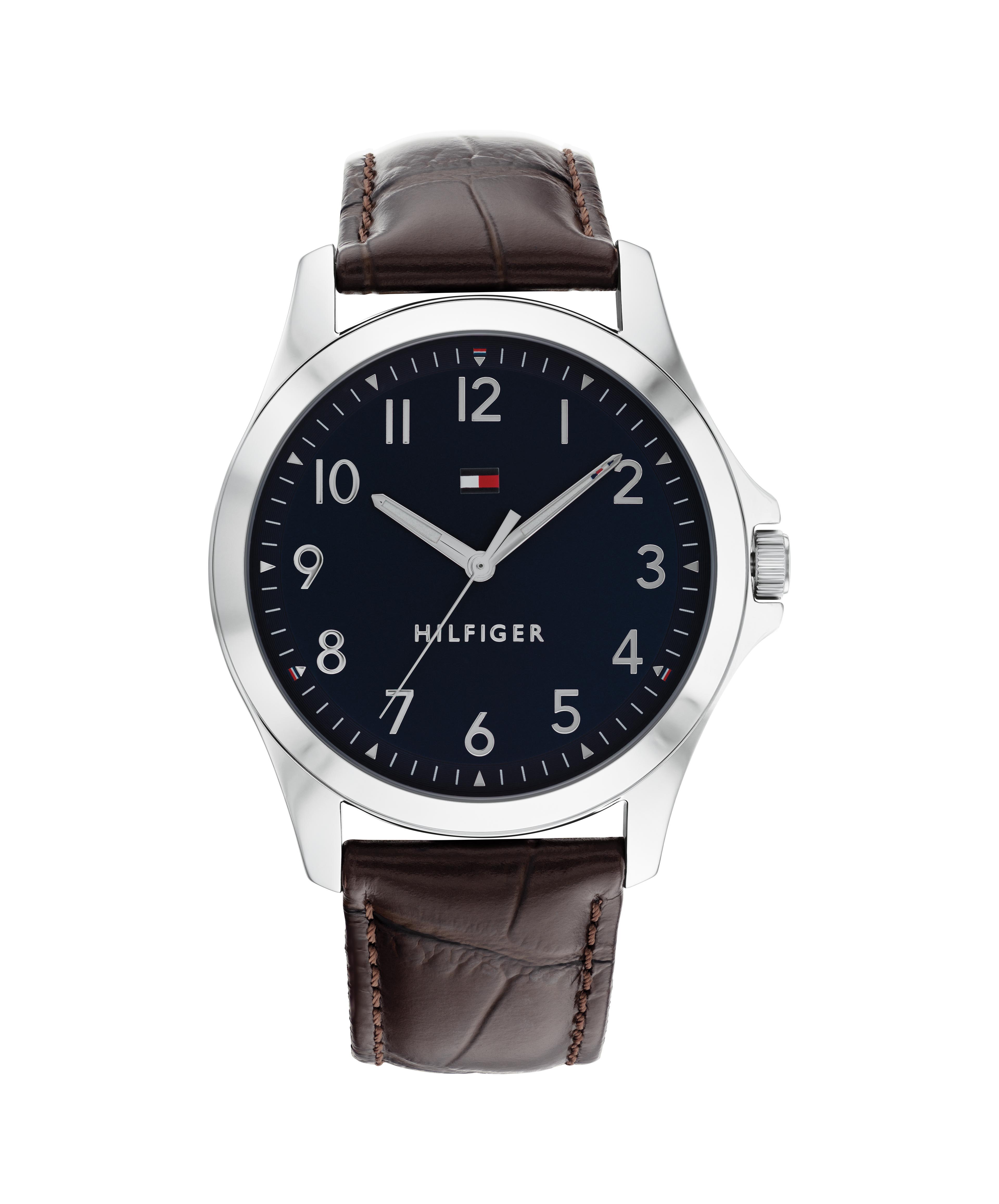 Tommy hilfiger watch leather strap replacement outlet