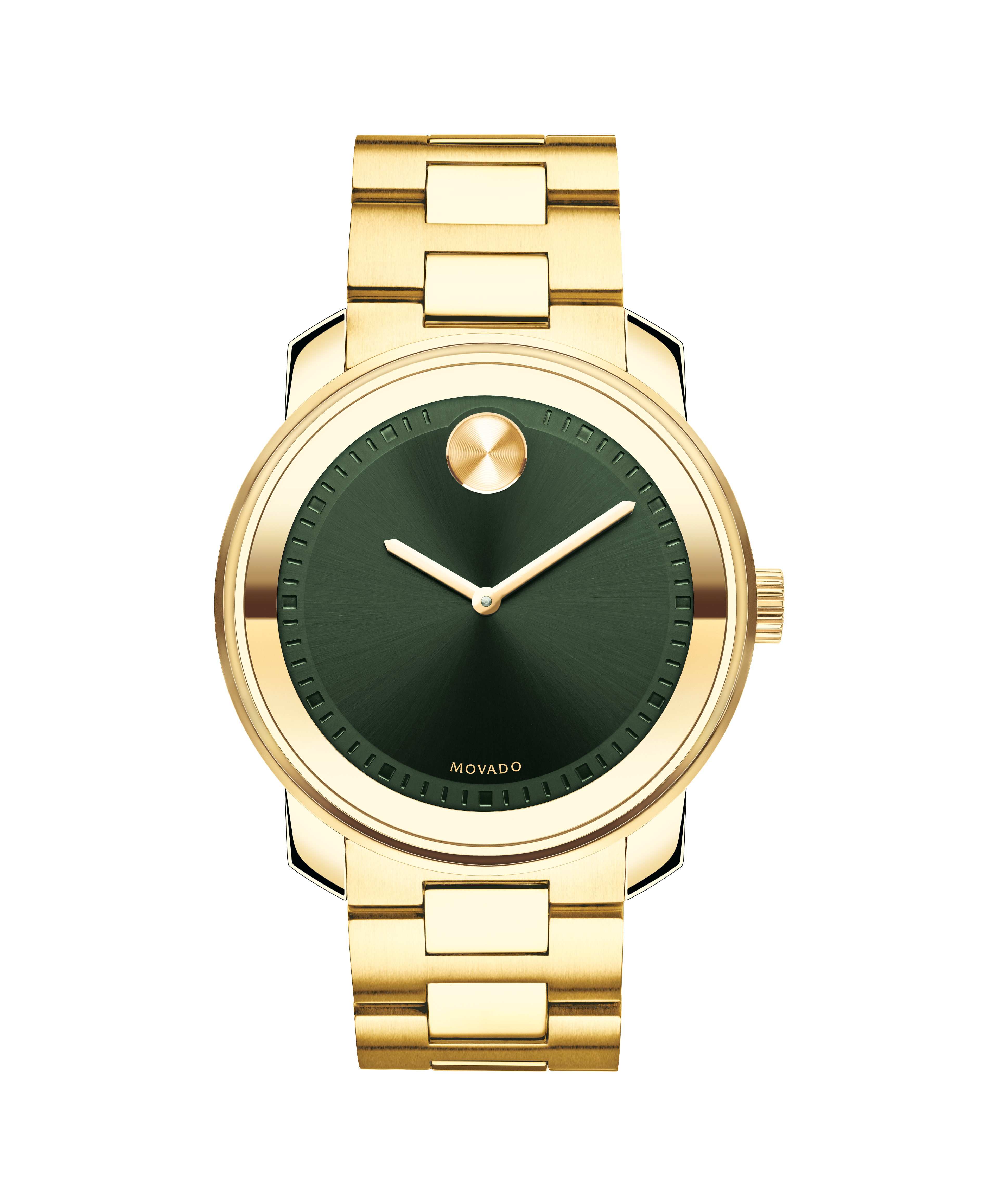 Silver and gold deals movado watches